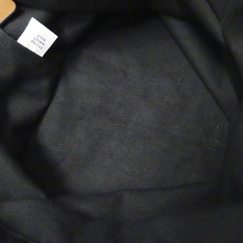 Stella McCartney ステラ・マッカートニー トートバッグ ブラック キャンバス レディース 【中古】