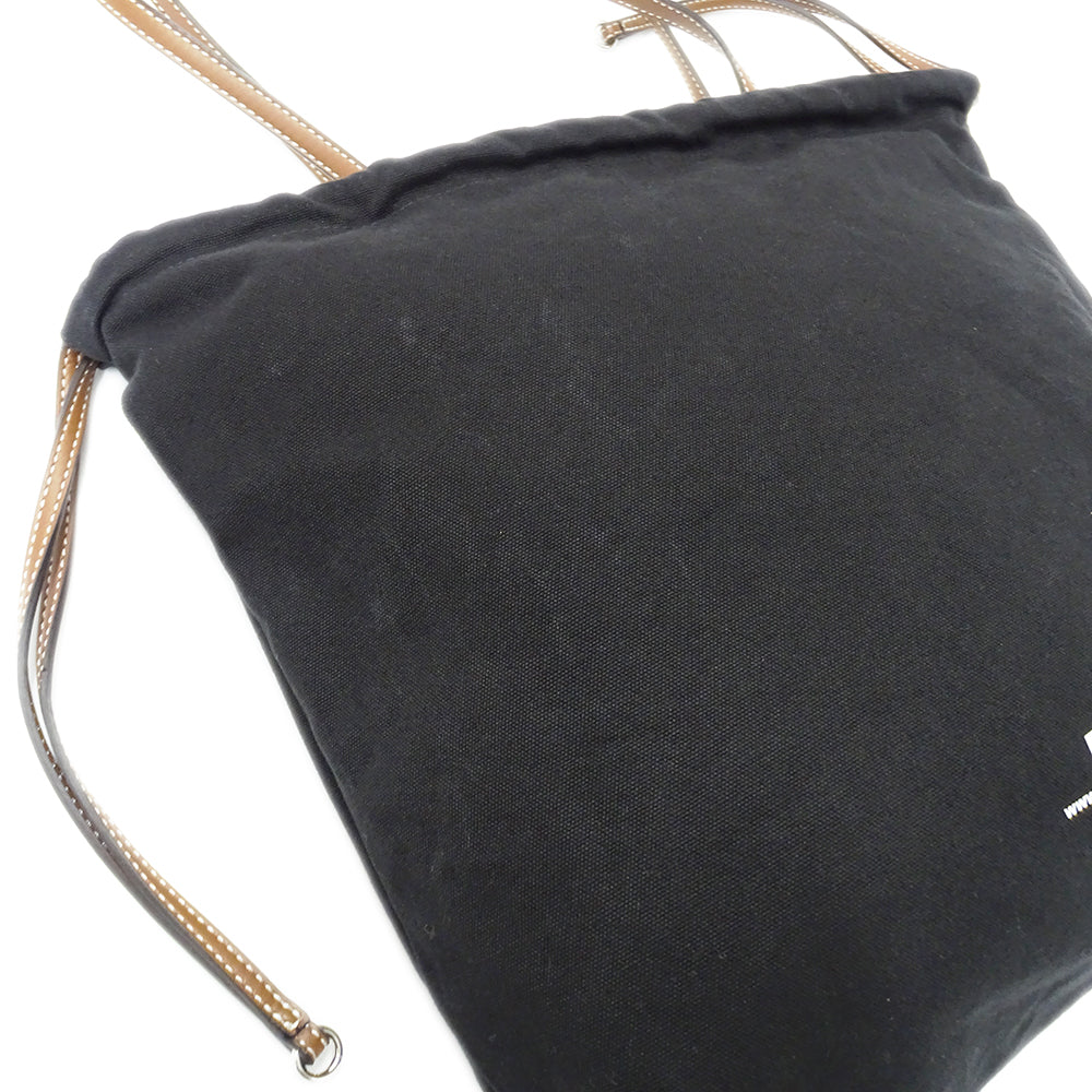 Stella McCartney ステラ・マッカートニー トートバッグ ブラック キャンバス レディース 【中古】