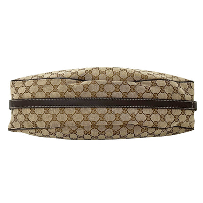 GUCCI グッチ トートバッグ シェリー ベージュ ブラウン 232971 GGキャンバス レディース 【中古】
