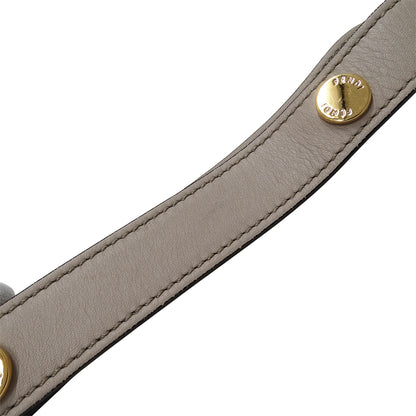 FENDI フェンディ バイザウェイ ミディアム バグズアイ 2wayバッグ グレージュ 8BL124 レザー レディース 【中古】