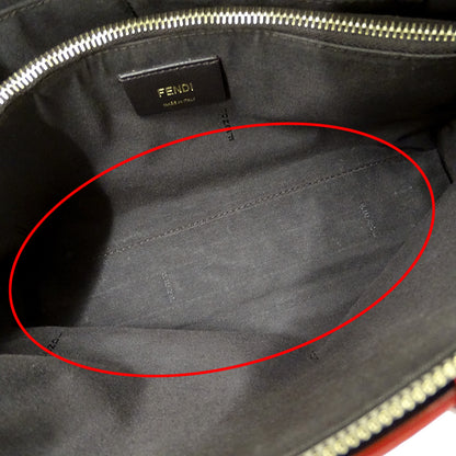 FENDI フェンディ バイザウェイ ミディアム バグズアイ 2wayバッグ グレージュ 8BL124 レザー レディース 【中古】