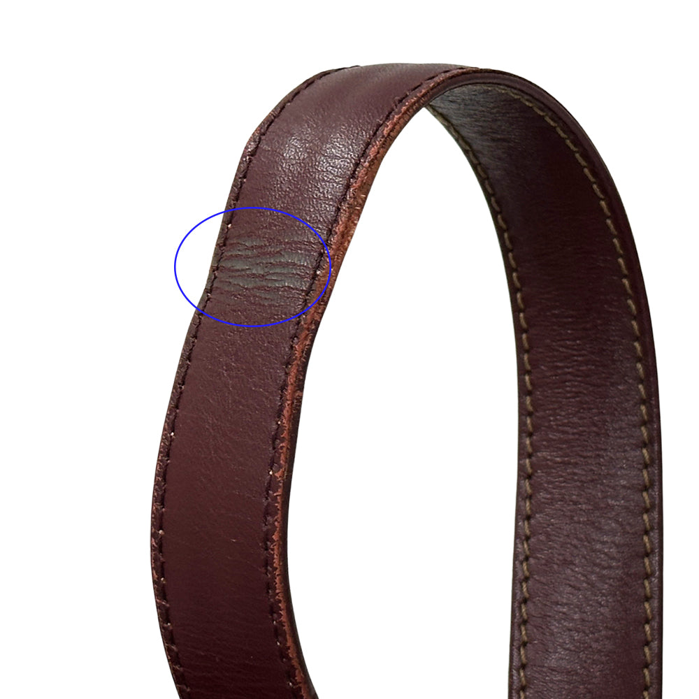 Cartier カルティエ ショルダーバッグ チューリップバッグ マスト ボルドー レザー レディース 【中古】