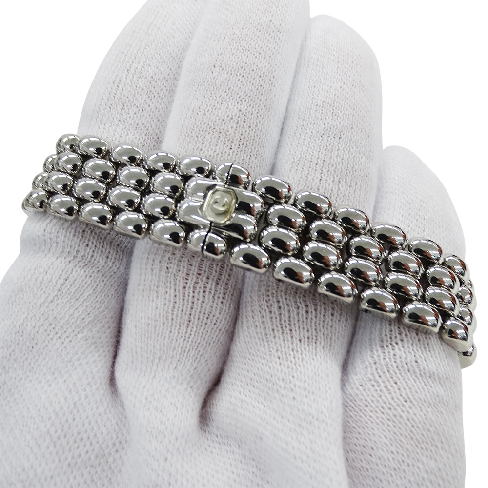 Chopard ショパール ハッピースポーツ 27/8295-23 レディース 腕時計 5Pダイヤモンド クオーツ SS 磨き済み【中古】