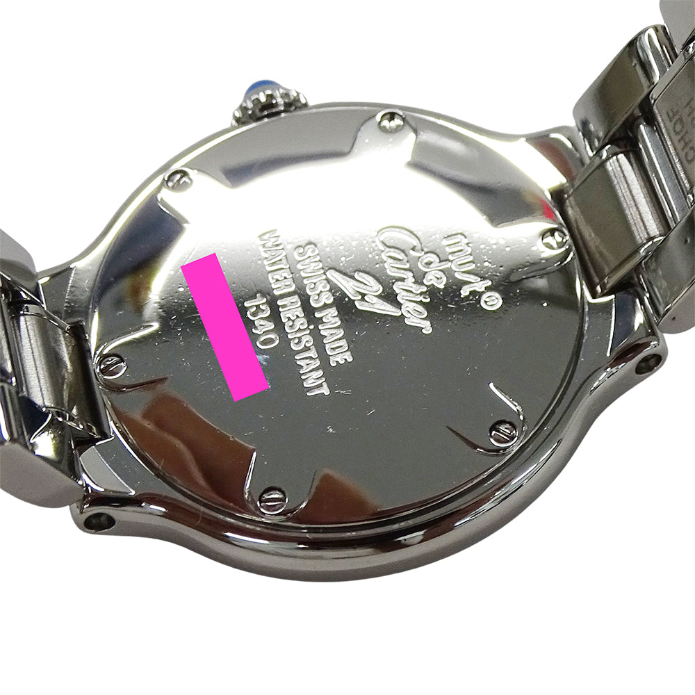 Cartier カルティエ マスト21 ヴァンティアン SM W10109T2 レディース 腕時計 クオーツ QZ ステンレス 磨き済み 【中古】