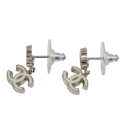CHANEL シャネル ピアス メタル シルバー マルチカラー レディース 【中古】