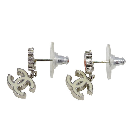 CHANEL シャネル ピアス メタル シルバー マルチカラー レディース 【中古】