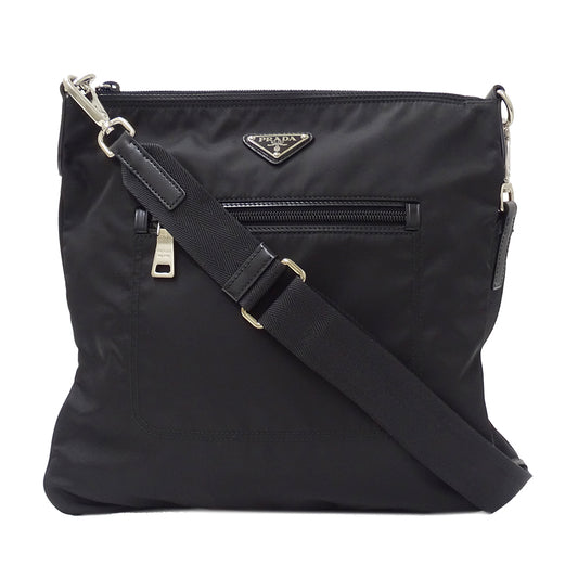 PRADA プラダ ショルダーバッグ ブラック BT0715 ナイロン メンズ 【中古】