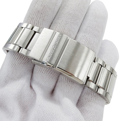Maurice Lacroix モーリスラクロア ポントス PT6008 メンズ 腕時計 FCバルセロナコラボ クロノグラフ 自動巻き 磨き済み【中古】