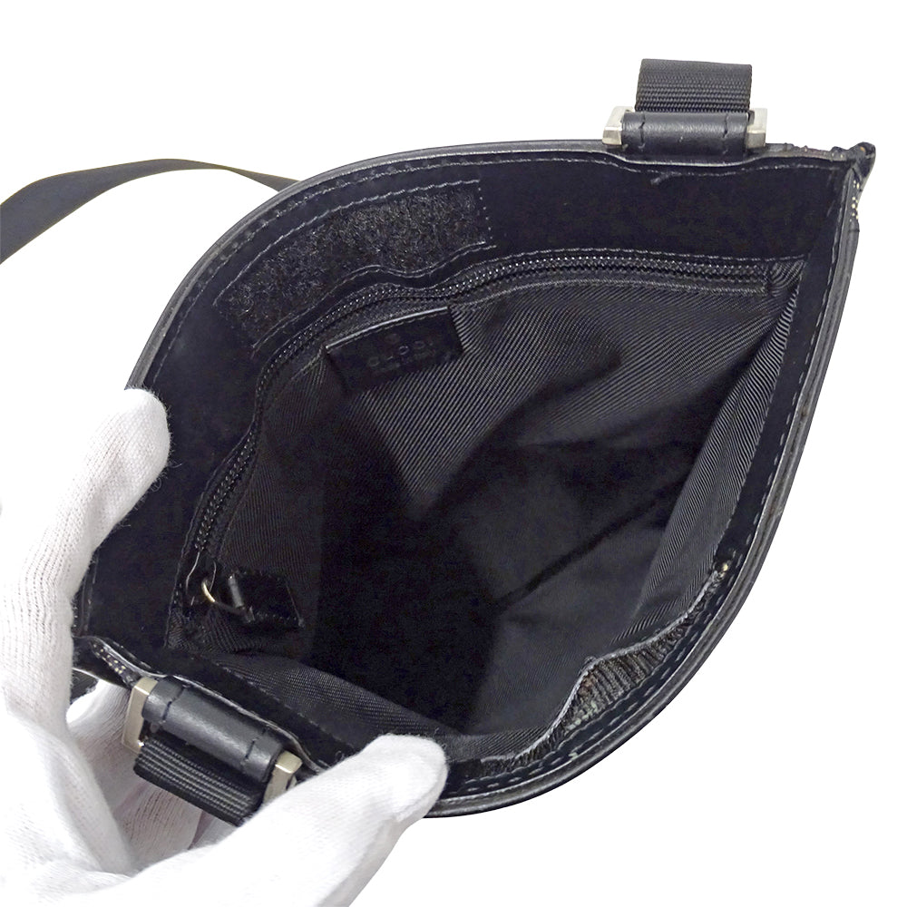 GUCCI グッチ ショルダーバッグ GGデニム ネイビー 27639 レディース 【中古】