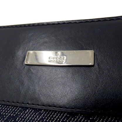 GUCCI グッチ ショルダーバッグ GGデニム ネイビー 27639 レディース 【中古】