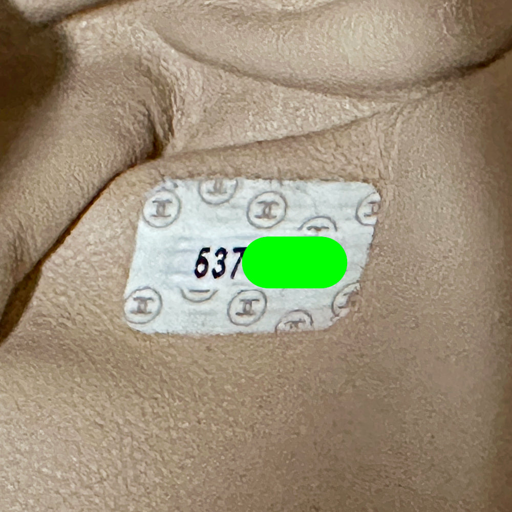 CHANEL シャネル トートバッグ ブラック シルバー金具 カーフ レディース 【中古】