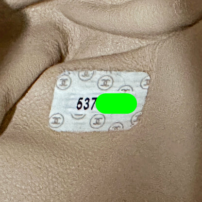 CHANEL シャネル トートバッグ ブラック シルバー金具 カーフ レディース 【中古】