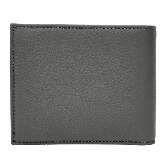 Dior ディオール 二つ折り財布 オブリーク サドル グレー ジャガード レザー レディース 【中古】
