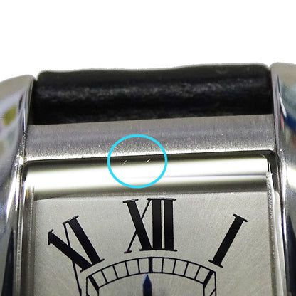 Cartier カルティエ タンクアメリカン ミニ WSTA0032 レディース 腕時計 クオーツ SS 磨き済み【中古】
