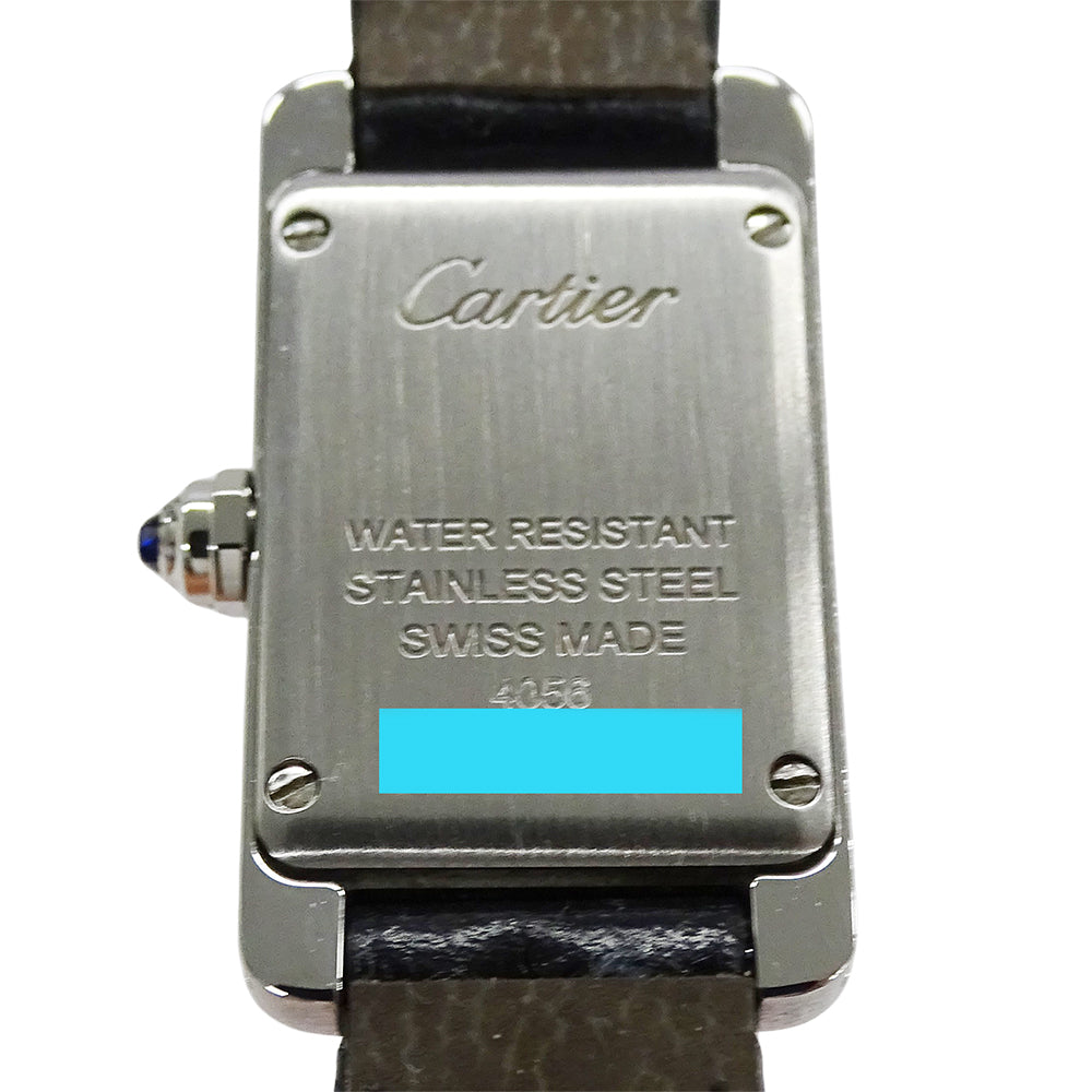 Cartier カルティエ タンクアメリカン ミニ WSTA0032 レディース 腕時計 クオーツ SS 磨き済み【中古】