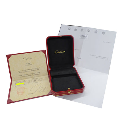 Cartier カルティエ ジュストアンクル フープ ラージ ピアス 750PG ピンクゴールド レディース 磨き済み【中古】