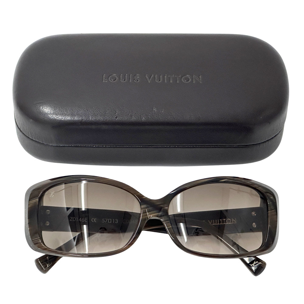 LOUIS VUITTON ルイ・ヴィトン スプソンGM サングラス ブラウン Z0146E レディース メンズ 【中古】