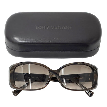 LOUIS VUITTON ルイ・ヴィトン スプソンGM サングラス ブラウン Z0146E レディース メンズ 【中古】