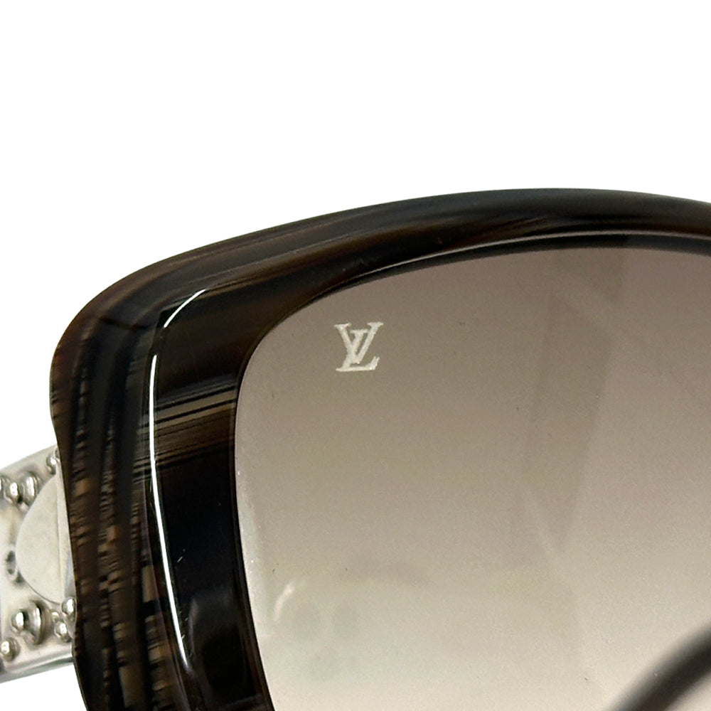 LOUIS VUITTON ルイ・ヴィトン スプソンGM サングラス ブラウン Z0146E レディース メンズ 【中古】
