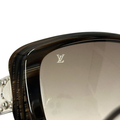 LOUIS VUITTON ルイ・ヴィトン スプソンGM サングラス ブラウン Z0146E レディース メンズ 【中古】