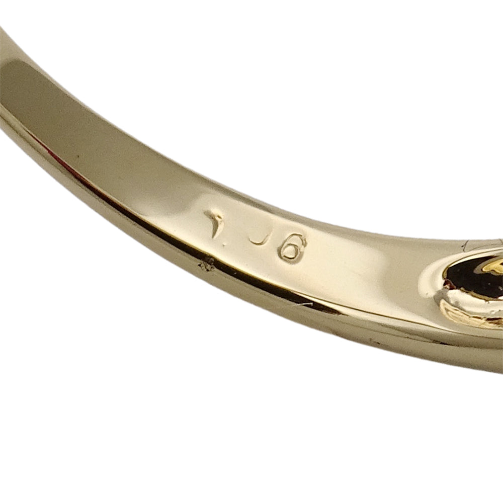TASAKI タサキ リング 指輪 K18YG ルビー R0.55 ダイヤモンド D0.06 ゴールド 約10号 レディース 磨き済み 【中古】