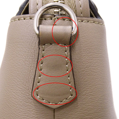 FENDI フェンディ バイザウェイ ミディアム 2wayバッグ グレージュ 8BL124 レザー レディース 【中古】