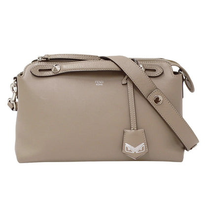 FENDI フェンディ バイザウェイ ミディアム 2wayバッグ グレージュ 8BL124 レザー レディース 【中古】