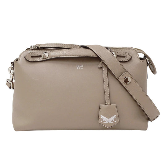 FENDI フェンディ バイザウェイ ミディアム 2wayバッグ グレージュ 8BL124 レザー レディース 【中古】
