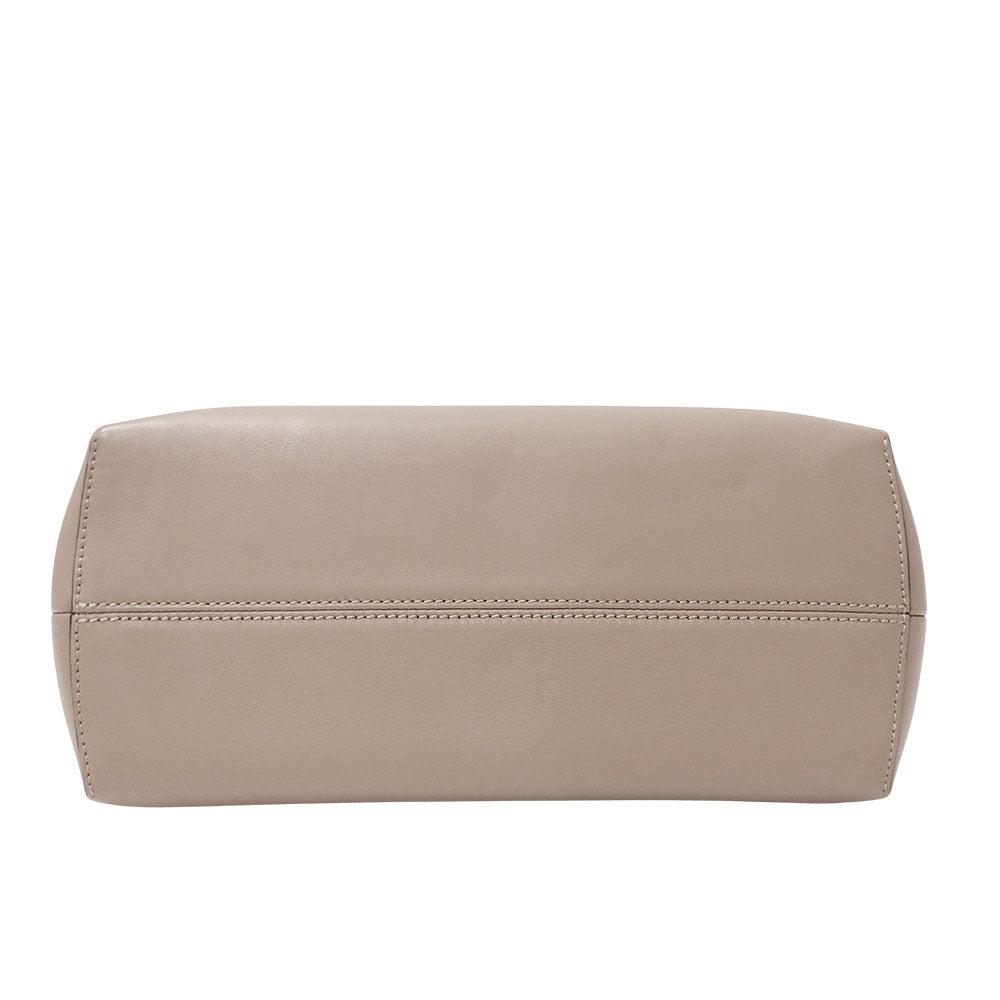 FENDI フェンディ バイザウェイ ミディアム 2wayバッグ グレージュ 8BL124 レザー レディース 【中古】