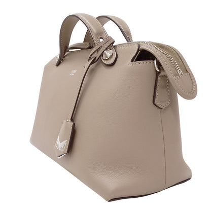FENDI フェンディ バイザウェイ ミディアム 2wayバッグ グレージュ 8BL124 レザー レディース 【中古】