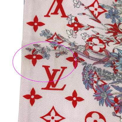 LOUIS VUITTON ルイ・ヴィトン バンドー・ヴィニットイット ブラッシュ モノグラム スカーフ ピンク M76101 限定コレクション シルク レディース 【中古】