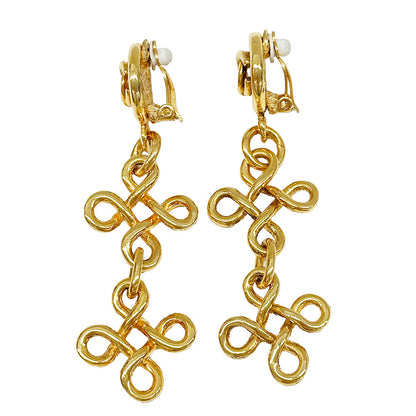 CHANEL シャネル イヤリング ゴールド レディース 【中古】