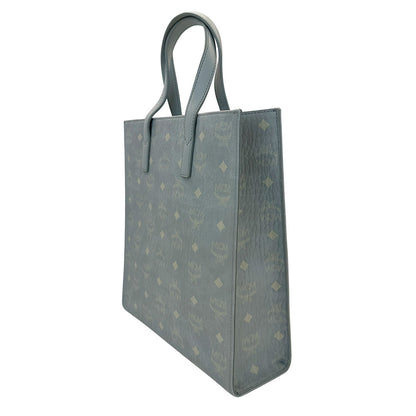 エム・シー・エム MCM 2wayバッグ ヴィセトス グレー PVC レディース 【中古】