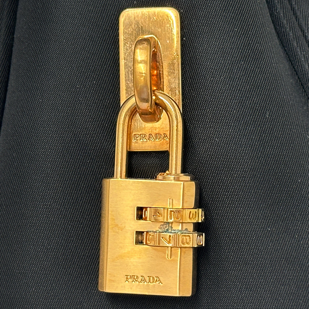PRADA プラダ ハンドバッグ ブラック BN0187 ナイロン レディース 【中古】