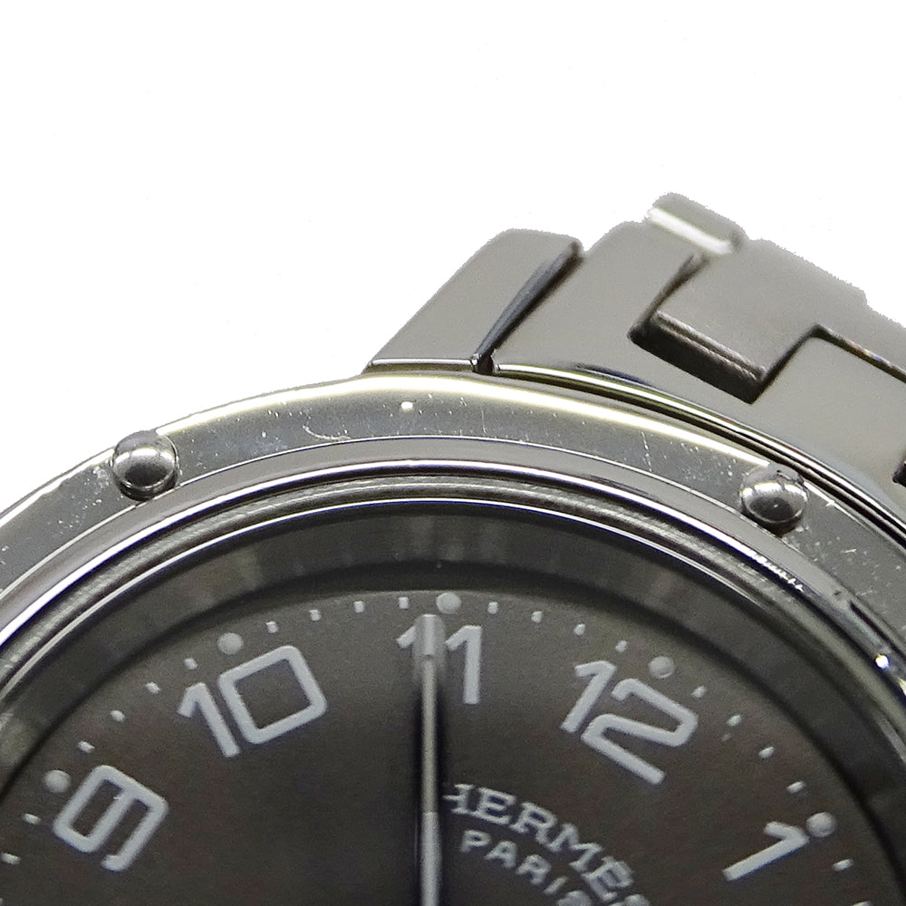 HERMES エルメス クリッパー CL4.210 レディース 腕時計 クオーツ QZ ステンレス 磨き済み【中古】