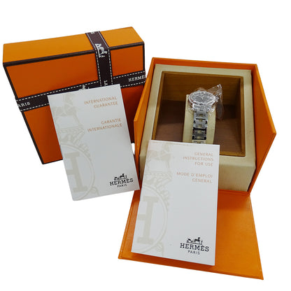 HERMES エルメス クリッパー CL4.210 レディース 腕時計 クオーツ QZ ステンレス 磨き済み【中古】