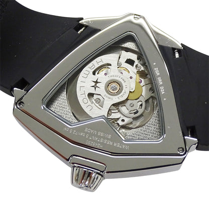 HAMILTON ハミルトン ベンチュラ XXL H246250 メンズ 腕時計 スケルトン 自動巻き SS ラバー 磨き済み【中古】