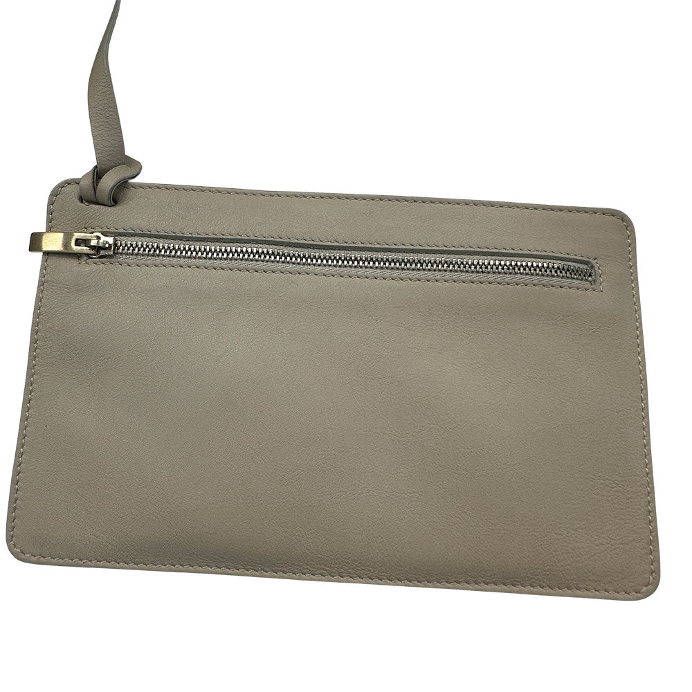 Ferragamo フェラガモ ハンドバッグ ガンチーニ ベージュ レザー レディース 【中古】