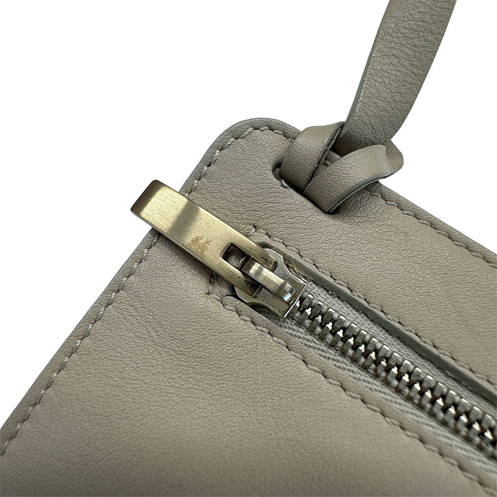 Ferragamo フェラガモ ハンドバッグ ガンチーニ ベージュ レザー レディース 【中古】