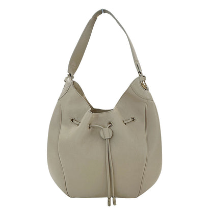 Ferragamo フェラガモ ハンドバッグ ガンチーニ ベージュ レザー レディース 【中古】