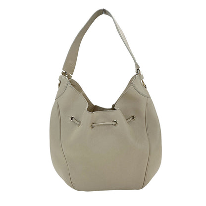 Ferragamo フェラガモ ハンドバッグ ガンチーニ ベージュ レザー レディース 【中古】