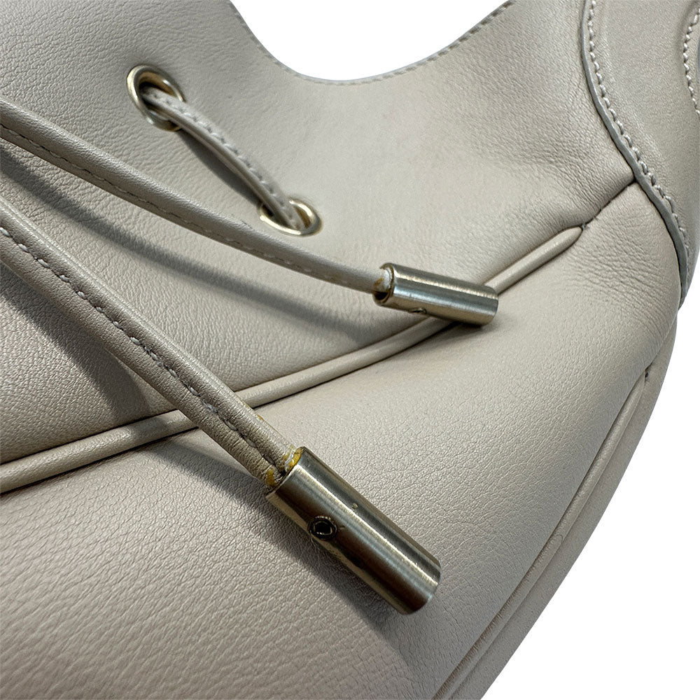 Ferragamo フェラガモ ハンドバッグ ガンチーニ ベージュ レザー レディース 【中古】