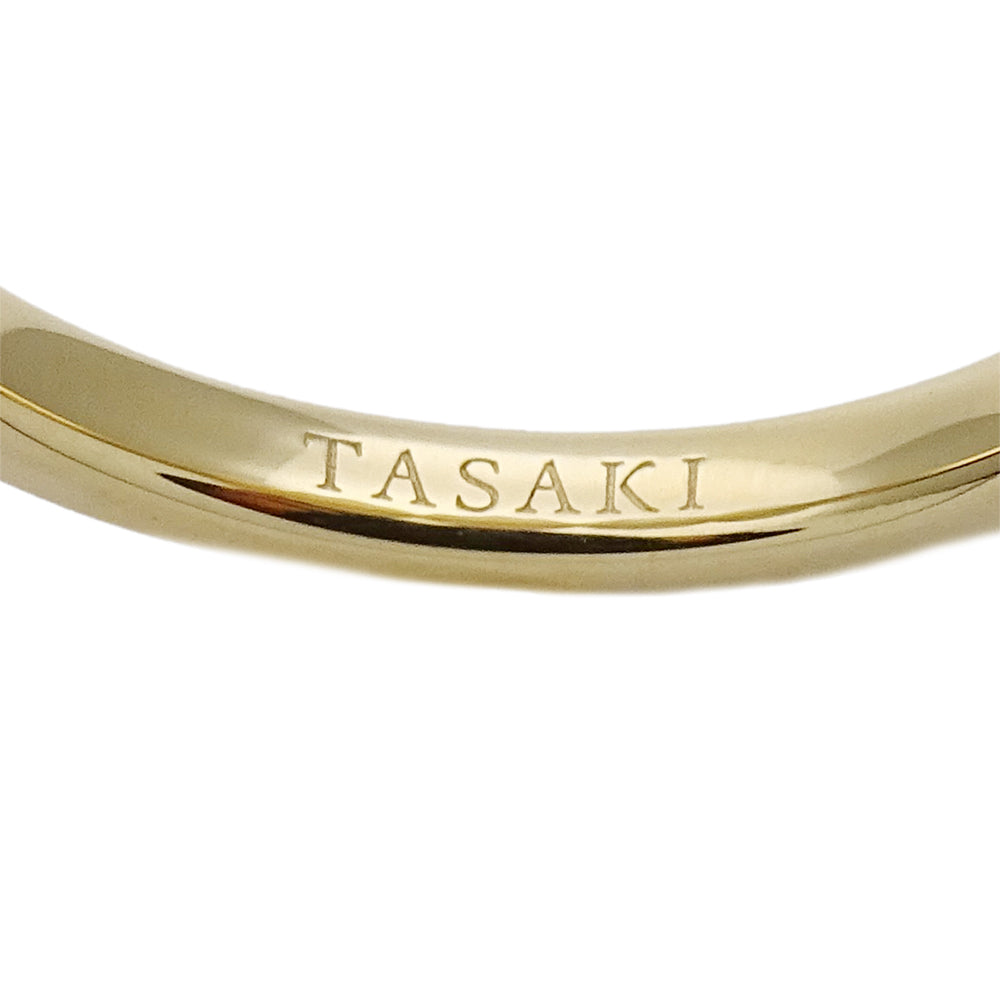TASAKI タサキ バランス シグネチャー リング 指輪 750YG アコヤ真珠 パール 約14号 ゴールド レディース 磨き済み【中古】
