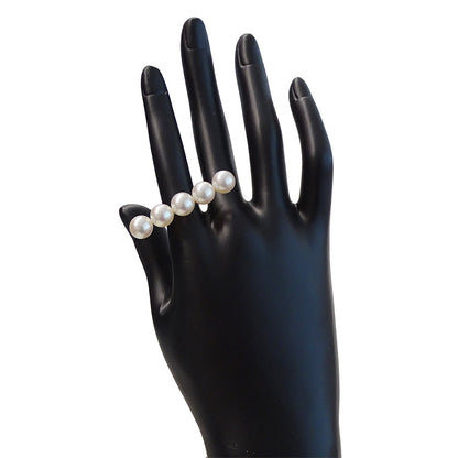 TASAKI タサキ バランス シグネチャー リング 指輪 750YG アコヤ真珠 パール 約14号 ゴールド レディース 磨き済み【中古】