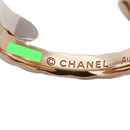 CHANEL シャネル ココクラッシュ リング 指輪 750PG 2Pダイヤモンド #53 約13号 レディース 磨き済み【中古】