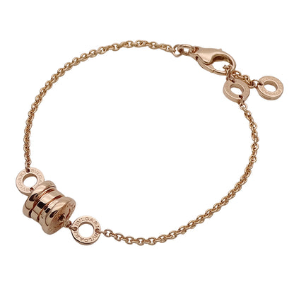 BVLGARI ブルガリ B-zero1 ビーゼロワン エレメント ブレスレット 750PG ピンクゴールド レディース 磨き済み【中古】