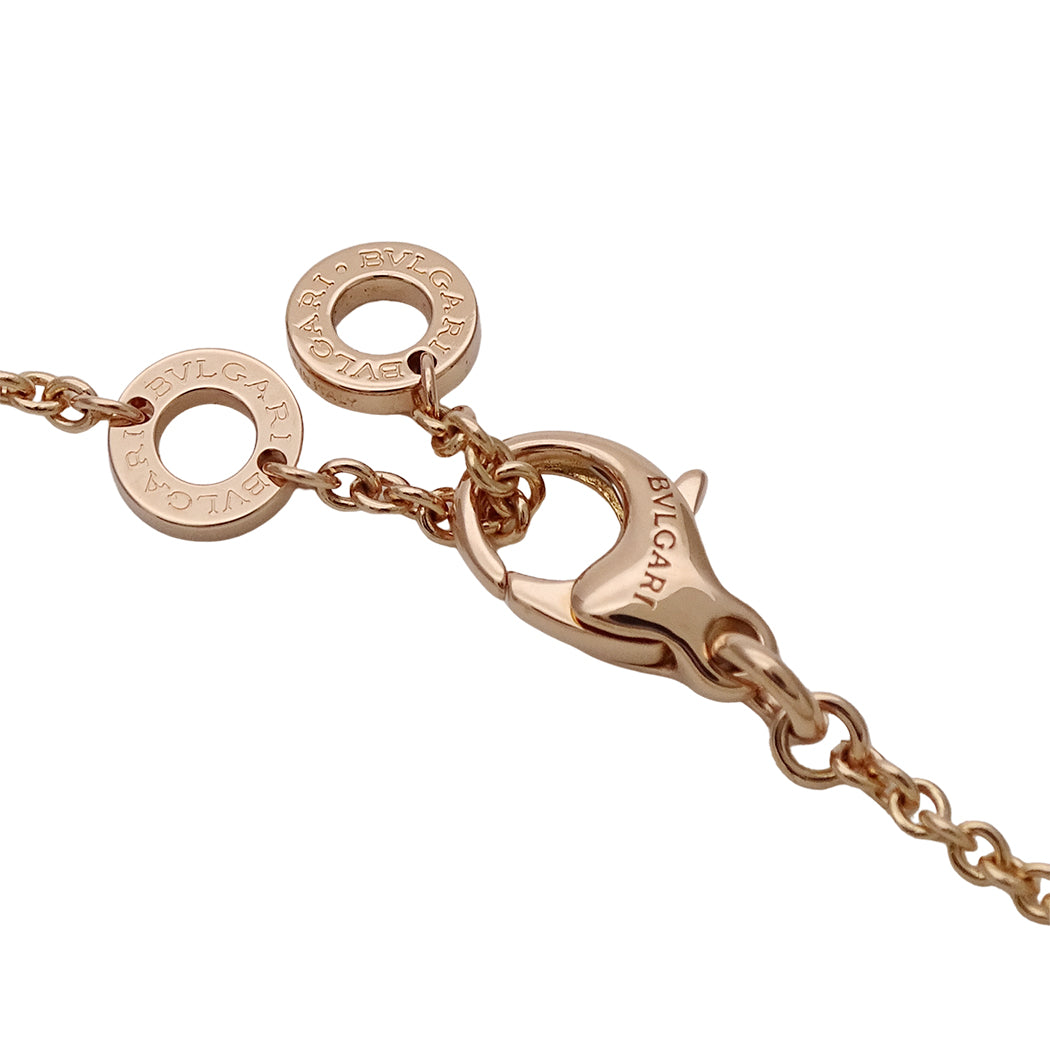BVLGARI ブルガリ B-zero1 ビーゼロワン エレメント ブレスレット 750PG ピンクゴールド レディース 磨き済み【中古】