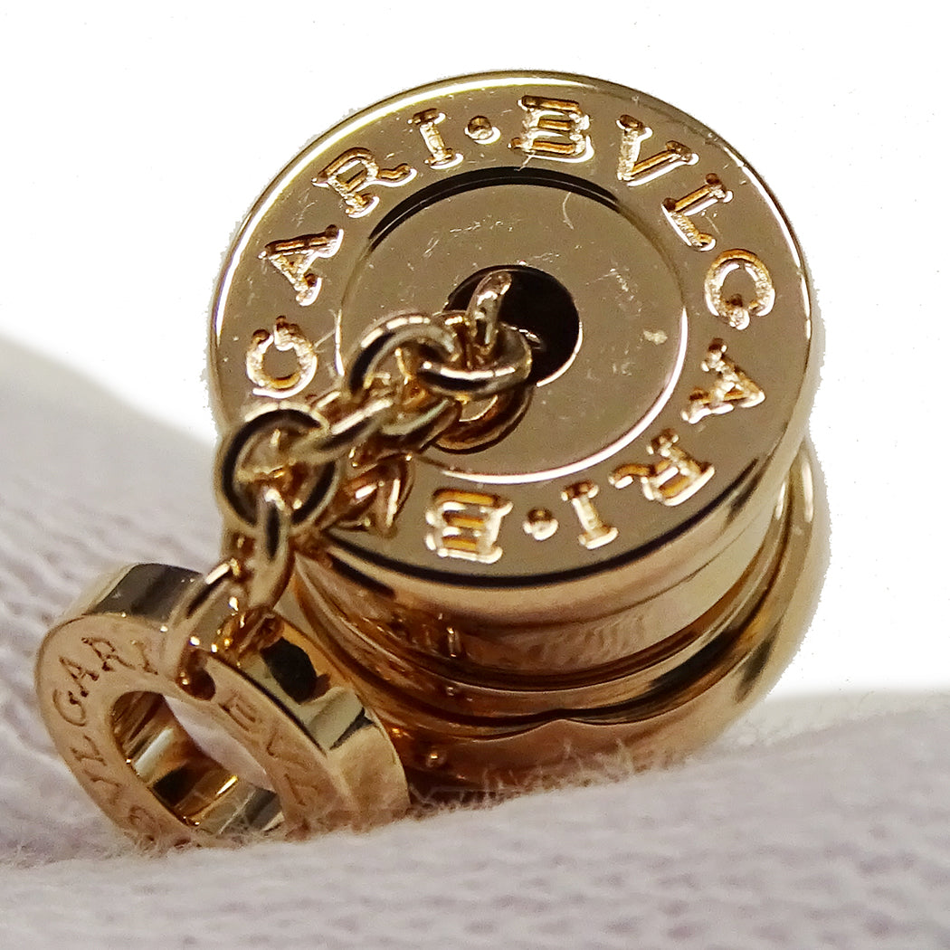 BVLGARI ブルガリ B-zero1 ビーゼロワン エレメント ブレスレット 750PG ピンクゴールド レディース 磨き済み【中古】