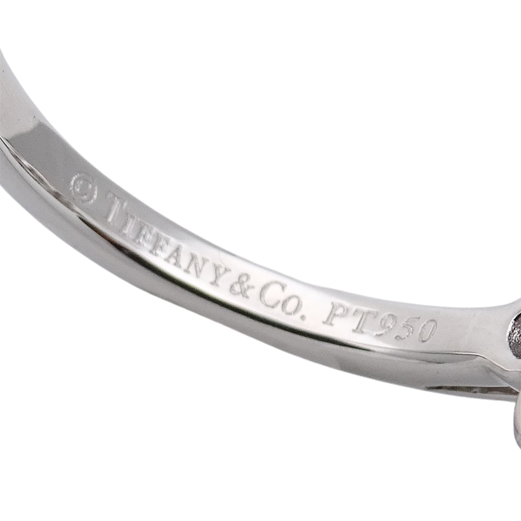 TIFFANY&Co. ティファニー ガーデンフラワー リング 指輪 PT950 約9号 プラチナ レディース 磨き済み【中古】