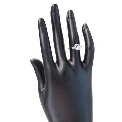 TIFFANY&Co. ティファニー ガーデンフラワー リング 指輪 PT950 約9号 プラチナ レディース 磨き済み【中古】
